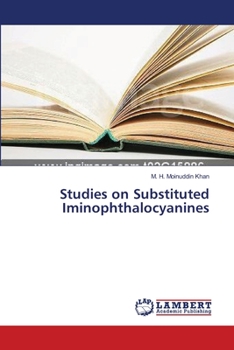 Paperback Studies on Substituted Iminophthalocyanines Book