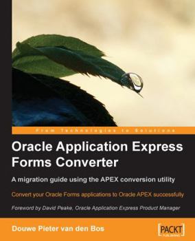 Paperback Oracle Application Express Forms Converter Book