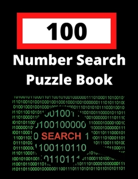 Paperback Number Search Puzzle Book: Number Search Puzzle Books for Adults [Large Print] Book