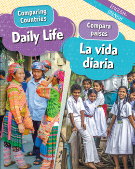Library Binding Daily Life/La Vida Diaria (Bilingual) [Spanish] Book