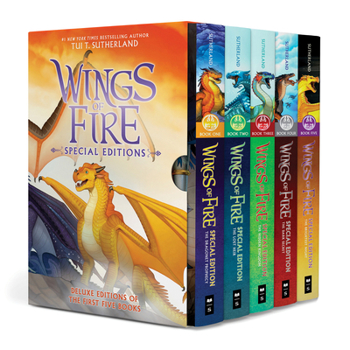 Hardcover Wings of Fire #1-5 Special Edition Box Set Book