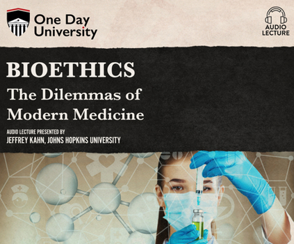 Audio CD Bioethics: The Dilemmas of Modern Medicine Book