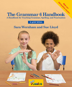 Spiral-bound The Grammar 6 Handbook: In Print Letters (American English Edition) Book