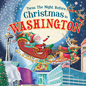Hardcover 'Twas the Night Before Christmas in Washington Book