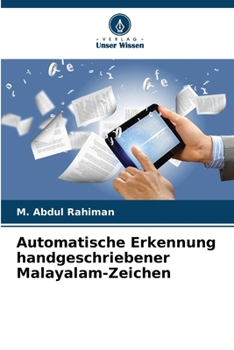 Paperback Automatische Erkennung handgeschriebener Malayalam-Zeichen [German] Book