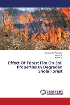 Paperback Effect of Forest Fire on Soil Properties in Degraded Shola Forest Book