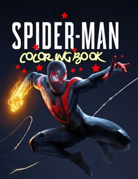 Paperback Spider-man Coloring Book: Fun Gift for Young Spiderman Fans Perfect for a Present 83 Pages Awesome Illustrations Book