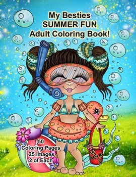 Paperback My Besties Summer FUN Adult Coloring Book