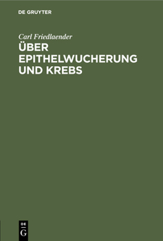 Hardcover Über Epithelwucherung und Krebs [German] Book