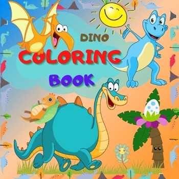 Paperback Dino Coloring Book