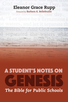 Hardcover A Student's Notes on Genesis Book