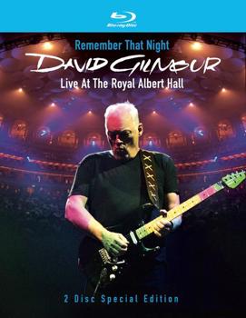 Blu-ray David Gilmour: Remember That Night Book