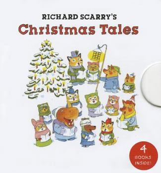 Hardcover Richard Scarry's Christmas Tales Book