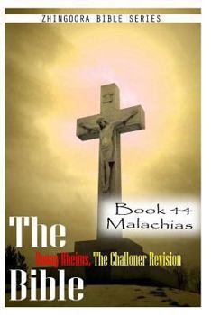 Paperback The Bible Douay-Rheims, the Challoner Revision- Book 44 Malachias Book