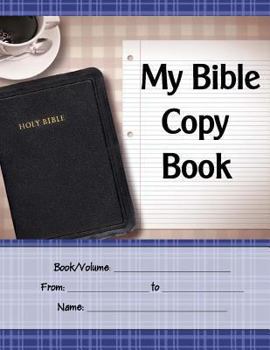 Paperback My Bible Copy Book
