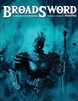 Paperback BroadSword Monthly #21: Adventures for Fifth Edition Book