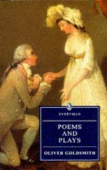 Paperback Poems & Plays-Goldsmith Book