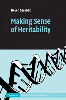 Paperback Making Sense of Heritability Book