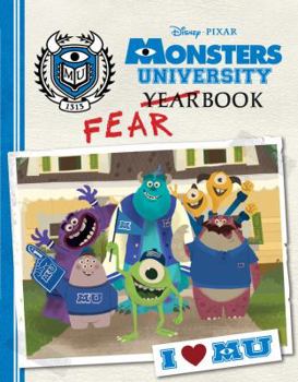 Hardcover Monsters University Fearbook Book