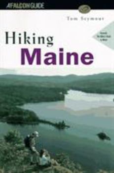 Paperback Hiking Maine Book
