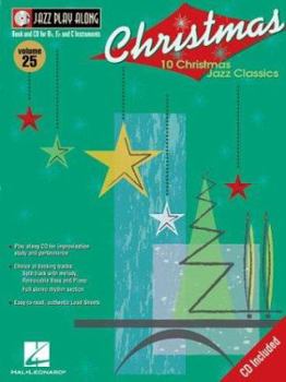 Paperback Christmas Jazz: 10 Christmas Jazz Classics [With CD (Audio)] Book
