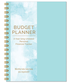 Spiral-bound Budget Planner (a Monthly Money Tracker for One Year) Book