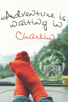 Adventure is waiting in Charkiw: Notizbuch A5-dotted, 108 Seiten: Adventure is waiting - notebook medium, dotted - für Träume, Pläne und Ideen / ideal als Bullet Journal oder Tagebuch