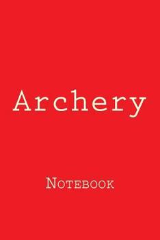 Paperback Archery: Notebook Book