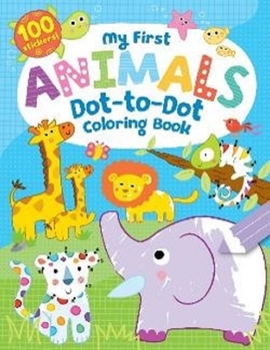 Paperback My First Dot-To-Dot Coloring Book