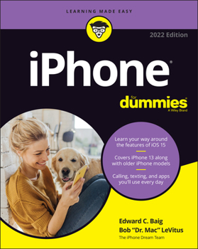 Paperback iPhone for Dummies Book