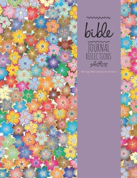 Bible Journal Refletions - 100 Page Bible Journal for Women: Bible Study Coloring Journal, Single Column Creative Journaling for Bible Study