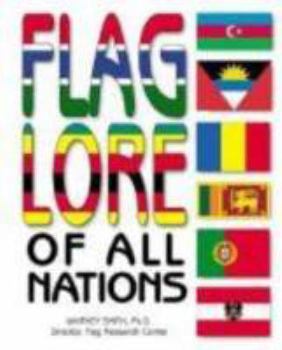 Library Binding Flag Lore of All Nations Book