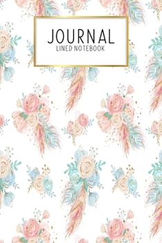 Paperback Journal Lined Notebook: Tribal Boho Animals - Blank Lined Journal - Gratitude Journal - 6" x 9" 100 Pg -Motivational Quotes - Self-Care - Diar Book