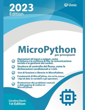 Paperback MicroPython per principianti: dalla teoria alla pratica [Italian] Book