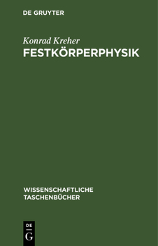 Hardcover Festkörperphysik [German] Book