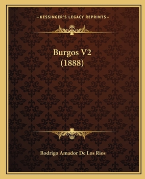 Paperback Burgos V2 (1888) [Spanish] Book