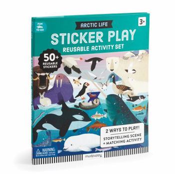 Paperback Arctic Life Sticker Play Reusable Activity Set Book