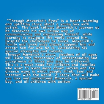 Paperback Through Maverick's Eyes [Large Print] Book
