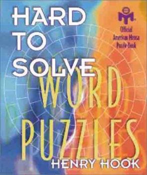 Paperback Hard-To-Solve Word Puzzles Book