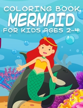 Mermaid Coloring Book for Kids Ages 2-4: Relaxing, Detailed Coloring Book for Girls