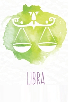 Paperback Libra: Constellation Sketch Book, Libra Zodiac sign Design, 6"x9", 120 pages Sketch Book