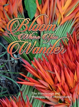 Hardcover Bloom Where You Wander (matte cover): The Wanderings and Photography of Phillip Martin Book