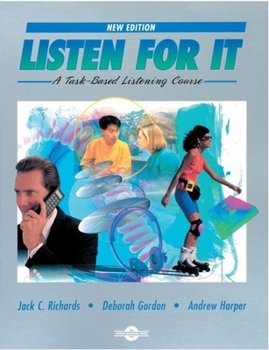 Paperback Listen for It: A Task-Based Listening Coursestudent Book