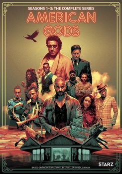 DVD American Gods: Seasons 1-3 Book