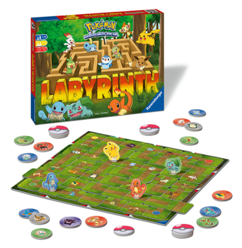 Board Game Pokémon Labyrinth Game Book