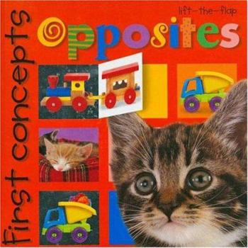 Hardcover First Concepts Large - Opposites Book