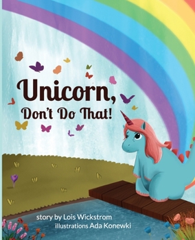 Paperback Unicorn, Don't Do That! [Large Print] Book