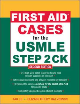 Paperback First Aid Cases for the USMLE Step 2 Ck, Second Edition Book