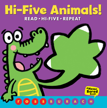 Board book Hi-Five Animals! (a Never Bored Book!) Book