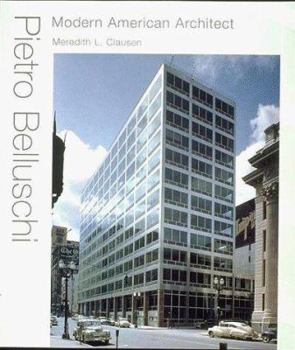 Hardcover Pietro Belluschi: Modern American Architect Book